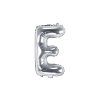 Fóliový balón Mini - Písmeno E 35cm strieborný
