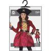 Detský kostým - Pirátka