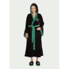 Slytherin Womens Bathrobe Front WEB