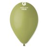 Balón pastelový - Olivový 26 cm