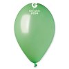 Balón metalický mätovo zelená 26 cm
