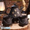 harry potter teapot with hogwarts cauldrons set (1)