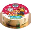 160168 DISCO OBLEA TARTA PAW PATROL NAVIDAD 20CM 3