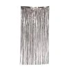 Párty záves - strieborný 100 x 200 cm