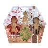 Sada vykrajovačiek - Gingerbread family 4 ks