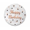 65326 foliovy balon bielo ruzovy happy birthday