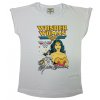 Dievčenské tričko - Wonder Woman biele