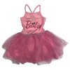 Dievčenské tylové šaty - Barbie ružové