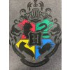 Detské tričko - Harry Potter Hogwarts tmavosivé