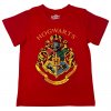 Detské tričko - Harry Potter Hogwarts červené