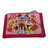 Textilná detská peňaženka - Paw Patrol ružová