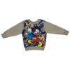 Chlapčenská mikina - Mickey Mouse sivá