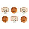 Cukrové zdobenie - Basketbal 6 ks