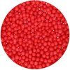 Cukrové guličky Soft Pearls - Červené 80 g