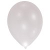 LED balóniky strieborné 5 ks