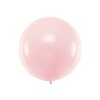 round ballon 1m pastel pale pink 15478