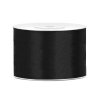 eng pl Satin ribbon black ribbon 50mm 25m 5734 4