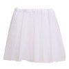 Dámska TUTU sukňa - biela 40 cm