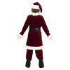 Detský kostým - Santa Claus bordový