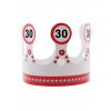 Kráľovská koruna - dopravná značka 30. narodeniny