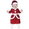 Detský kostým pre najmenších - Mama Santa Claus baby