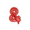 Fóliový balón Mini - Ampersand & červený
