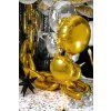 Fóliový balón - Zlatý kruh, 80 cm