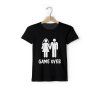 Párové tričko pánske - Game Over