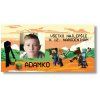 Narodeninový banner s fotkou - Minecraft