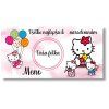 Narodeninový banner s fotkou - Hello Kitty