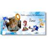 Narodeninový banner s fotkou - Sonic
