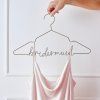 Dekorácia - Vešiak Bridesmaid