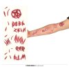 Sada nalepovacích tetovaní - Démon 30 x 14 cm