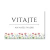 Uvítacia tabuľa - Lúčne kvety