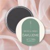 Magnetka - Greenery Rose