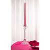 clear glass taper candleholder 10 5cm x 10 5cm x 24 5cm (1)