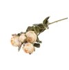 stem 5 ivory roses realistic effect 43cm (1)