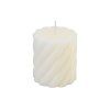 Sviečka špirála - Ivory 7 x 7,5 cm