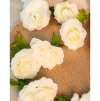 white roses garland 220cm (2)