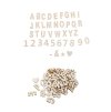 bag of 120pcs wooden adhesive letters and numbers 3cm x 2cm (1)