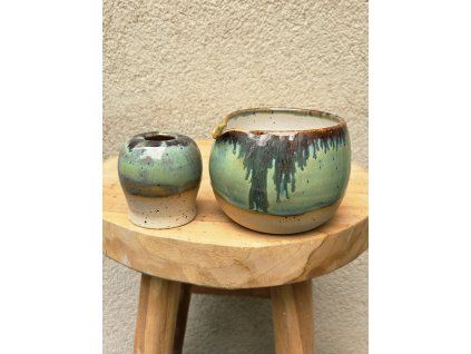 12. Sada na matchu mechově zelená