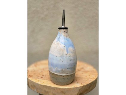 22. Olejnička pastel modrá