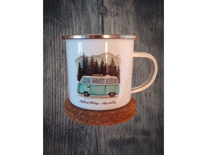 Smaltovaný Plecháček na cesty - Aventure awaits