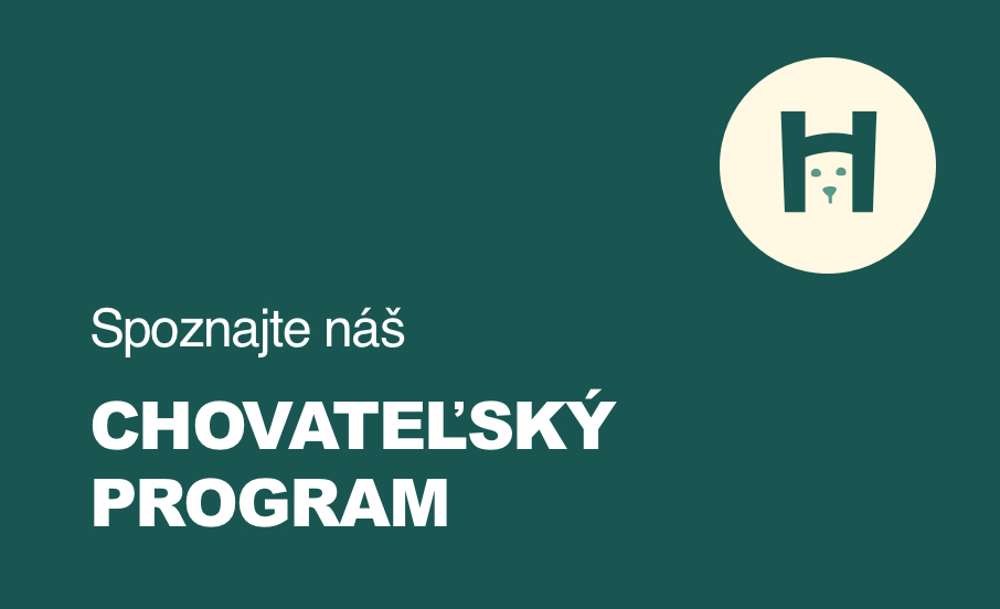 Spoznajte náš chovateľský program
