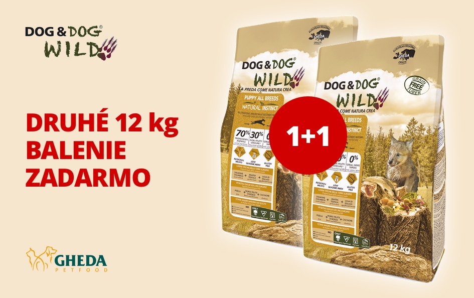 Dog&Dog Wild 1+1 zadarmo
