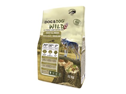 Dog&DogWild Regional Grassland 12kg