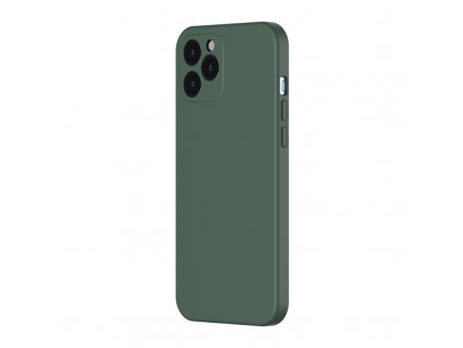 baseus liquid silica gel protective case for iphone 6 7inch 2020 green