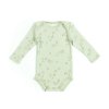 Body pro miminko s dlouhym rukavem listky