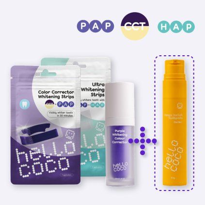 Trojkrokový bieliaci set