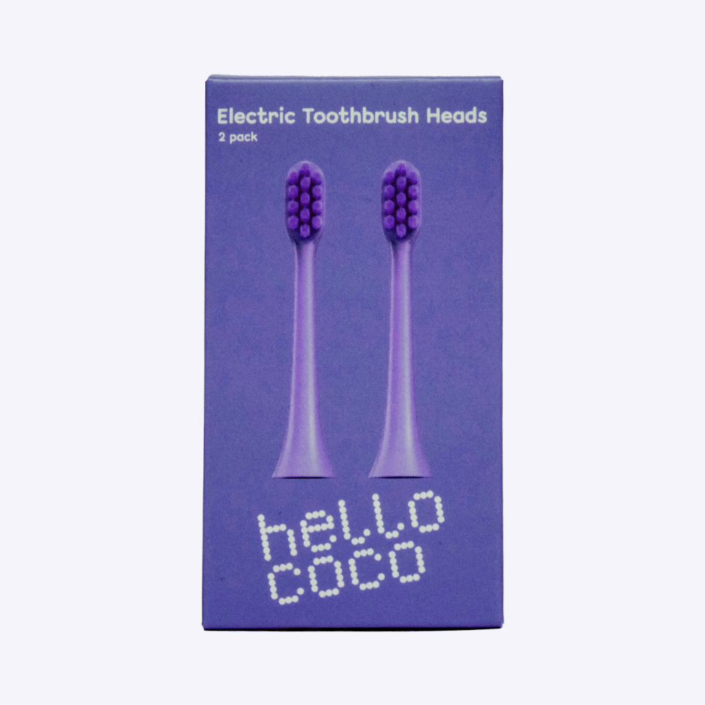 Náhradní hlavice k sonickému zubnímu kartáčku fialová